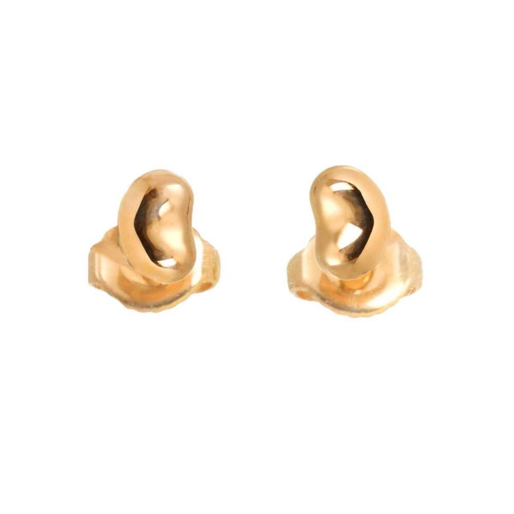 Tiffany & Co. Bean Earrings, 18K Pink Gold (750), Pierced.
